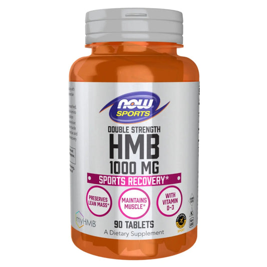 Now Sports Nutrition HMB Double Strength 1000mg Tablets 90's Now