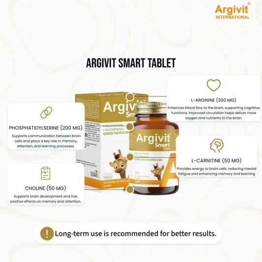 Argivit Smart  - 30 Tablets Argivit
