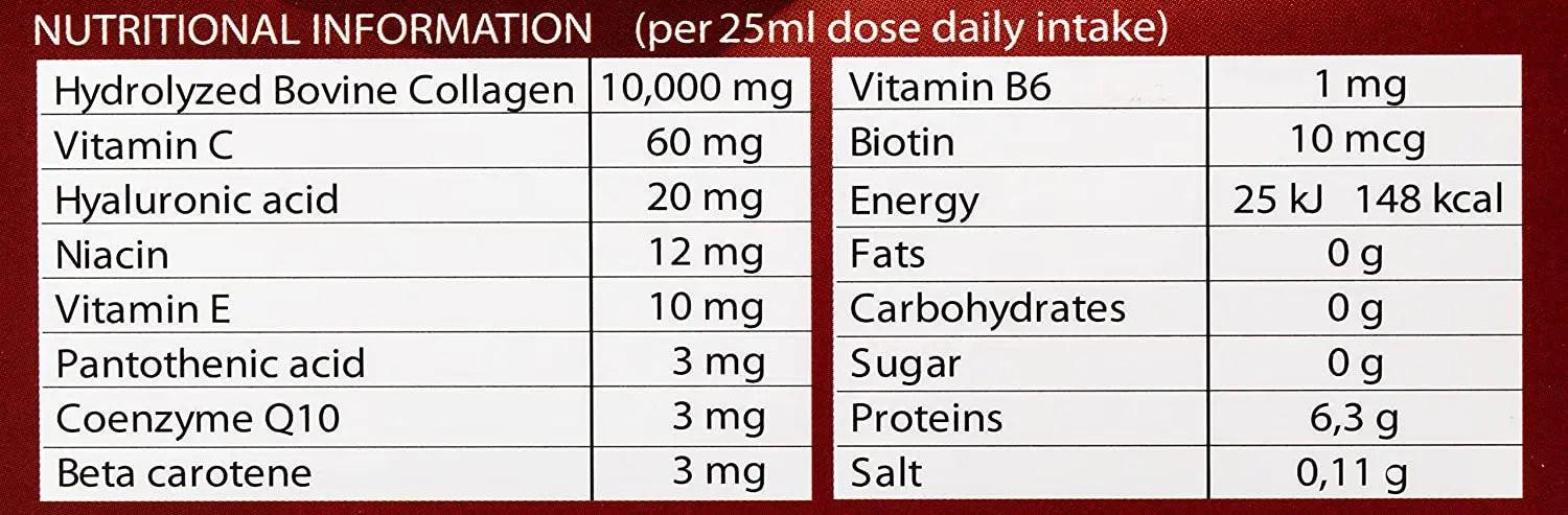 Sunshine Nutrition Platinum Collagen Derma Shots 20's x 25ml Sunshine Nutrition