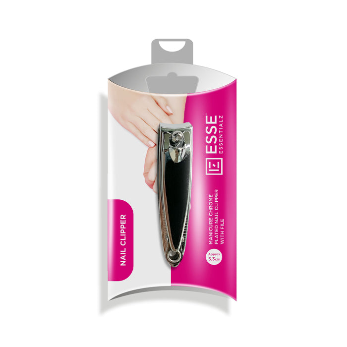 Essentialz Manicure Chrome Plated Nail Clipper 5.3 cm Essentialz
