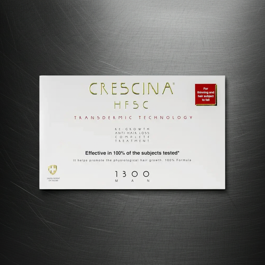 Crescina HFSC Transdermic 1300 Hair Vials for Men – 10+10 Vials