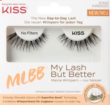Kiss MLBB My Lash But Better No Filters KMBB02C KISS