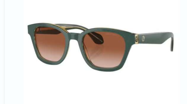 Giorgio Armani Men's Sunglasses, Square Shape, Size 50 - AR8207-608613 Giorgio Armani Men's Sunglasses, Square Shape, Size 50 - AR8207-608613