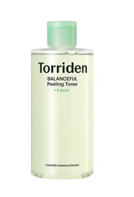 Torriden Balanceful Cica + 5 Acid Skin Peeling Toner 250ml torriden