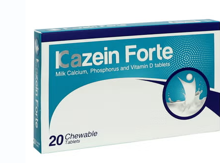 Kazein Forte Milk Calcium Chewable Tablets 20's kazein forte
