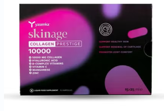 Skinage Collagen Prestige 10000mg Ampoule 25ml, Pack of 15's Skinage