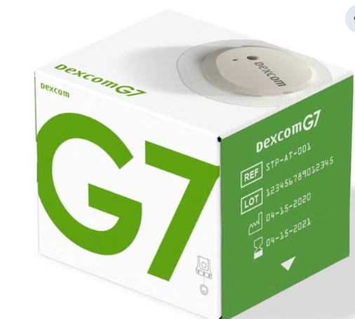 Dexcom G7 Continuous Glucose Monitor Sensor Kit – Pack of 1