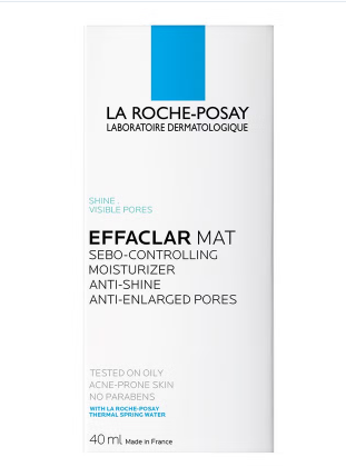 La Roche-Posay Effaclar MAT Mattifying Face Moisturizer For Oily Skin 40ml La roche posay LRP