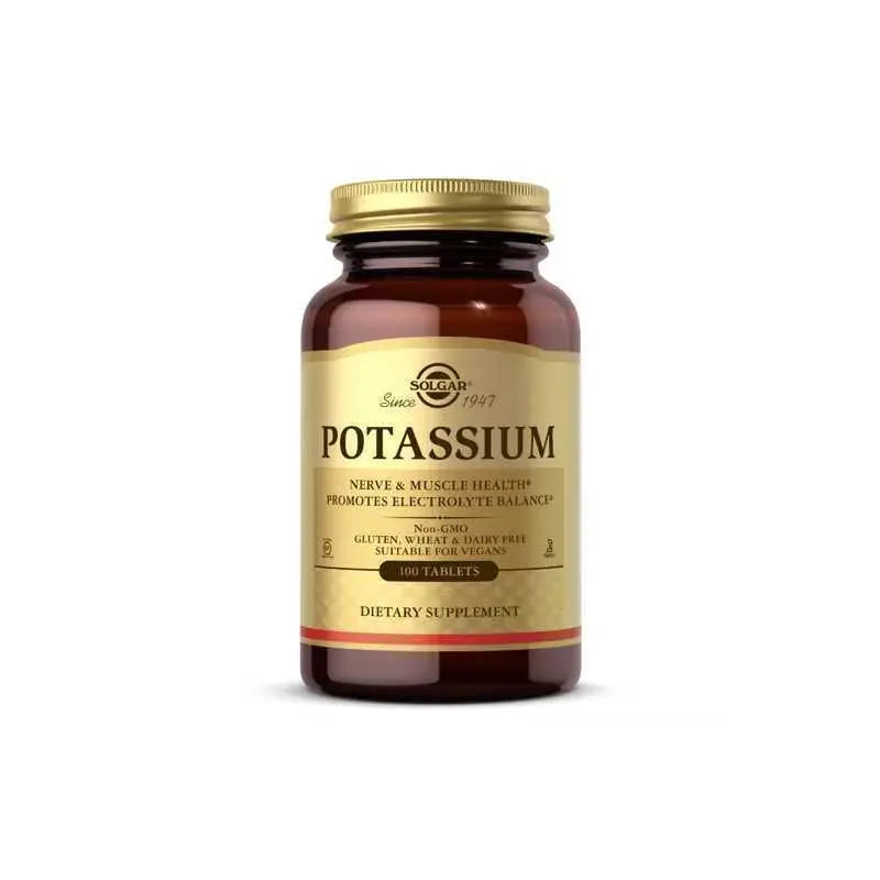 Solgar Potassium Tablets 100s Solgar