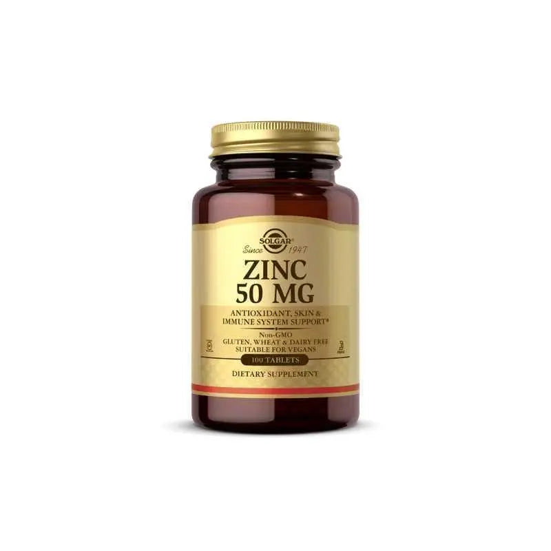 Solgar Zinc 50mg tablets 100s Solgar
