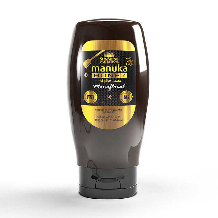 Sunshine Nutrition Manuka Honey 85+ MGO - 360g Sunshine Nutrition