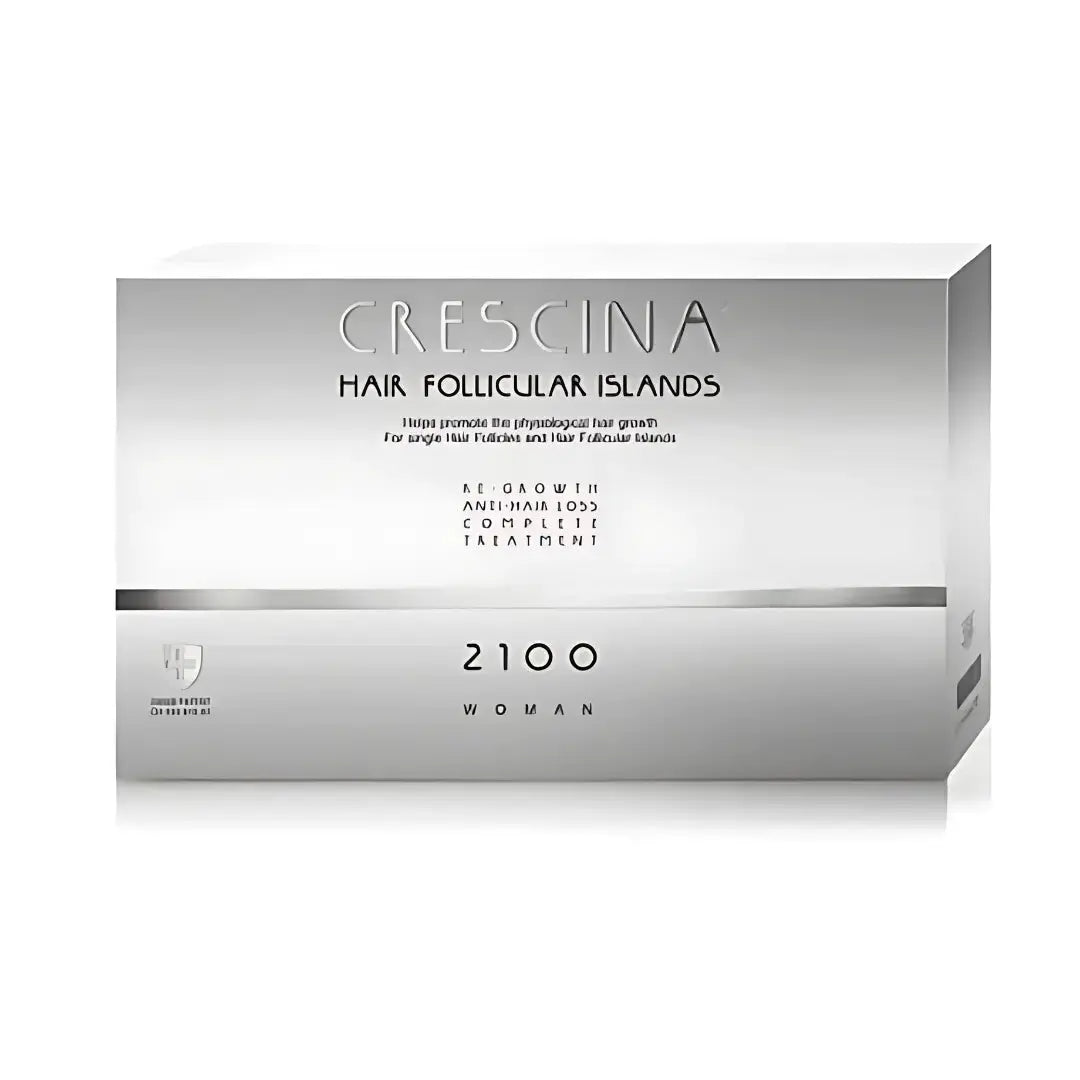 Crescina HFSC Transdermic 2100 – Maximum Strength Hair Regrowth Vials for Women (20 Vials)