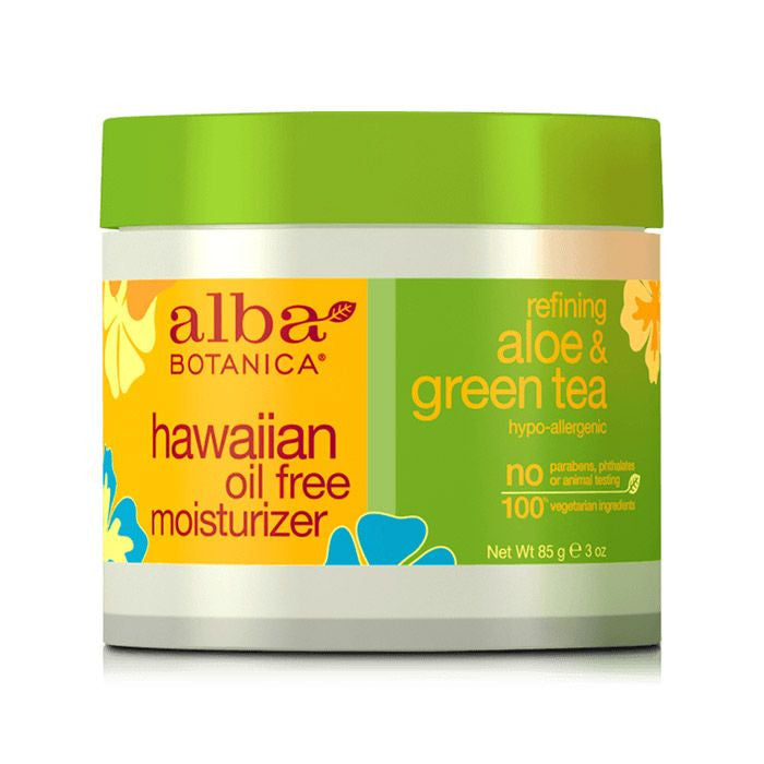 Alba Hawaiian Aloe - Green Tea Oil-Free Moisturizer 3 Oz/ 85 g Alba
