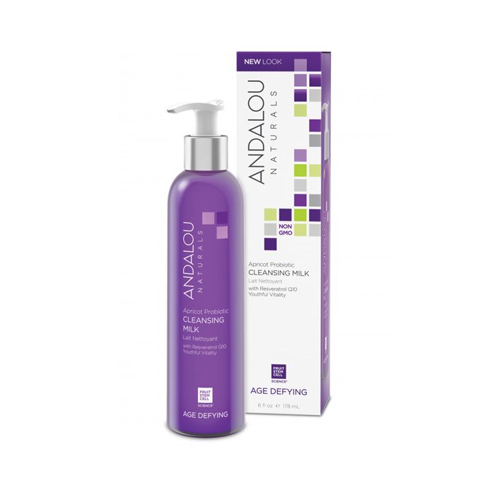 Andalou Naturals Apricot Probiotic Cleansing Milk - 178 ml Andalou Naturals