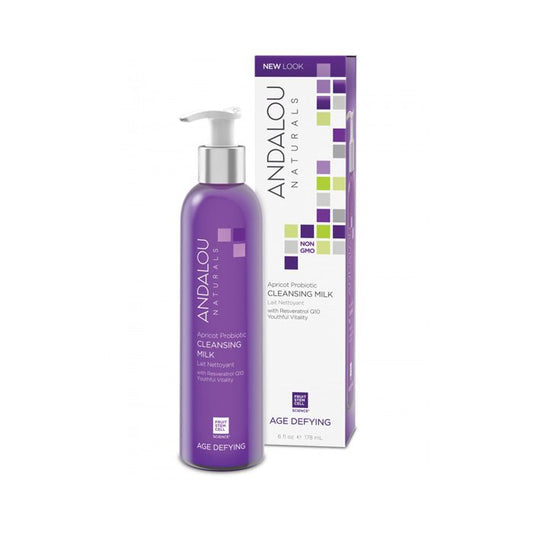 Andalou Naturals Apricot Probiotic Cleansing Milk - 178 ml Andalou Naturals