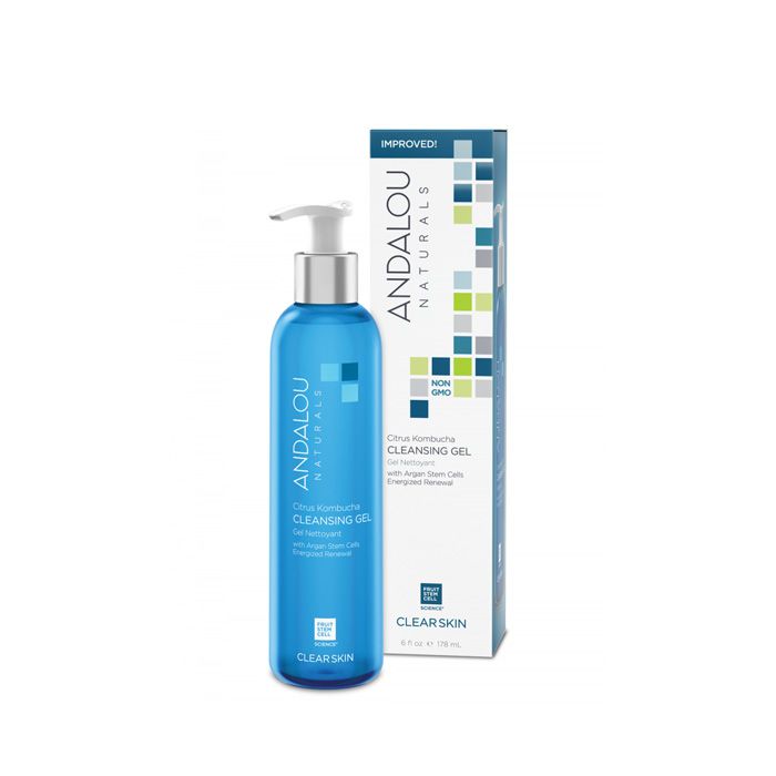 Andalou Naturals Citrus Kombucha Cleansing Gel - 178 ml Andalou Naturals
