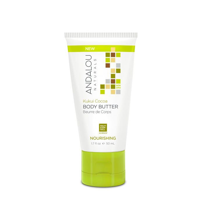 Andalou Naturals Kukui Cocoa Nourishing Body Butter - 50ml Andalou Naturals