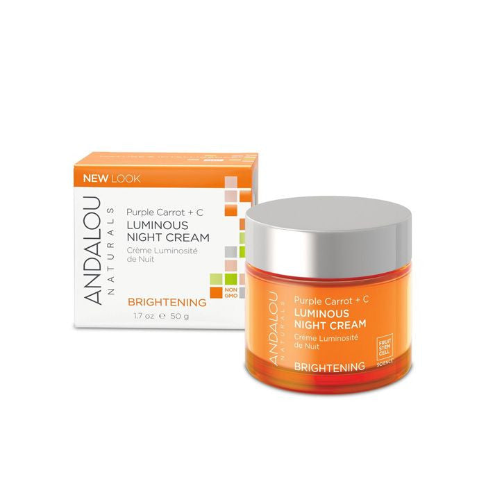Andalou Naturals Purple Carrot+C Luminous Night Cream 50 ml Andalou Naturals