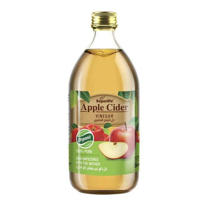 Superlife Organic Apple Cider Vinegar - 500 ml Superlife