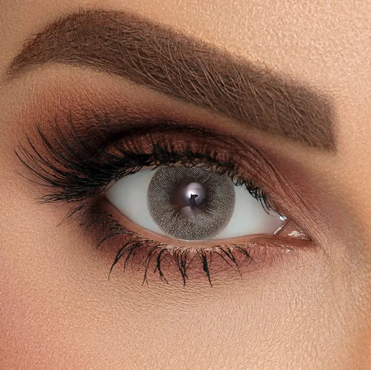 Sama Monthly Color Contact Lenses Hazel Tan Sama