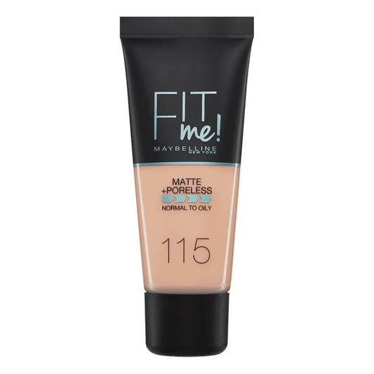 Maybelline Fit Me Matte + Poreless Foundation 115 Ivory 30 mL Maybelline