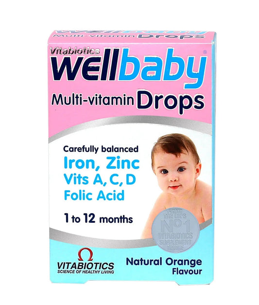 Vitabiotics Wellbaby Drops 30ml vitabiotics