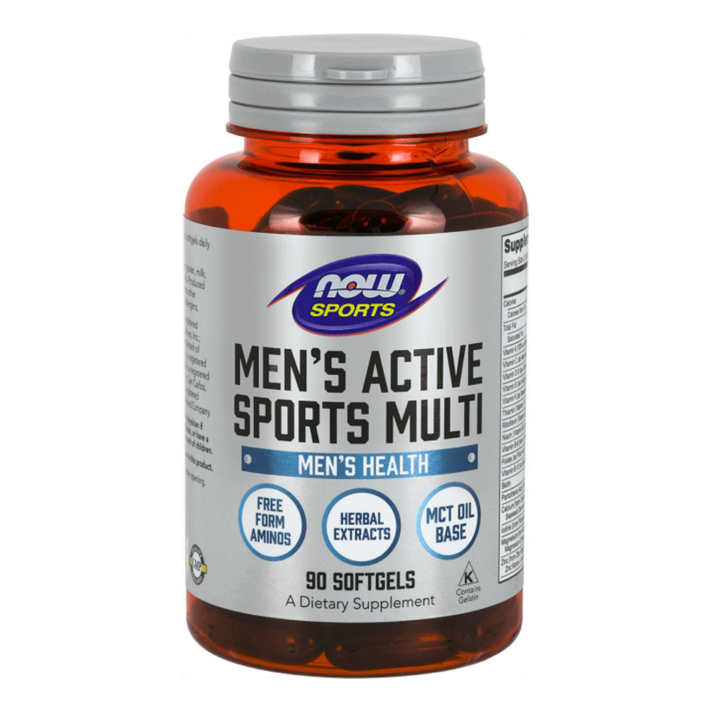 Now Men Active Sports Multi - 90 Softgels NOW