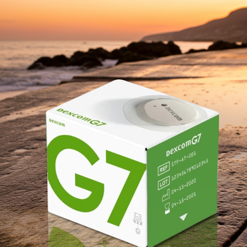 Dexcom G7 Continuous Glucose Monitor Sensor Kit – Pack of 1