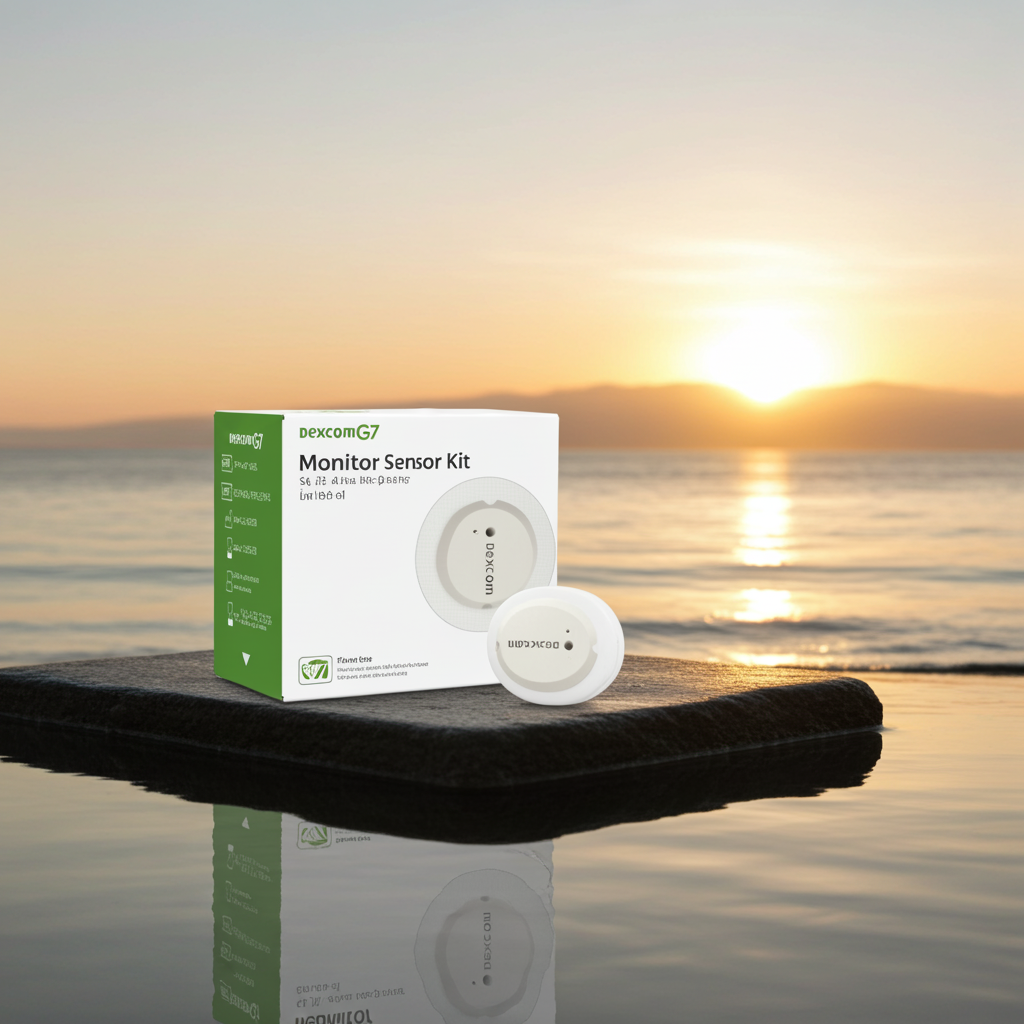 Dexcom G7 Continuous Glucose Monitor Sensor Kit – Pack of 1
