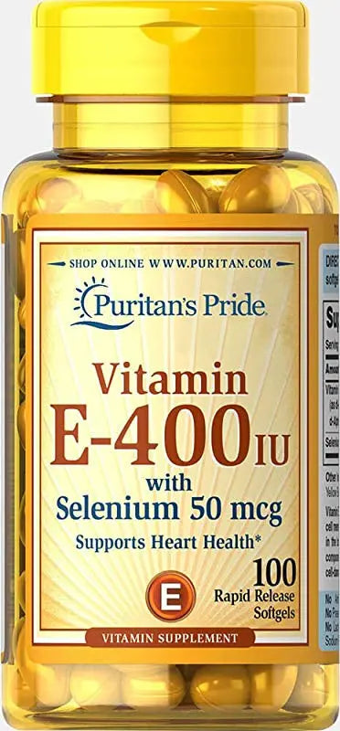 Puritan's Pride E400 W Selenium 50 100S Puritan's Pride